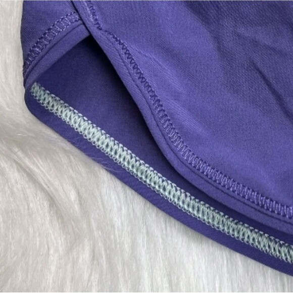 ivivva by Lululemon Racer Back Tank Top Purple Girls size 14 Athletic Shirt Logo - Picture 4 of 14